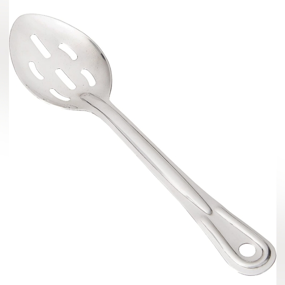 Stainless Steel Serving Spoon Restaurant Kitchen Dinner Cookouts Barbecue Picnic - Picture 1 of 3